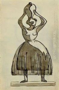 Femme A L'amphore by Julio Gonzalez