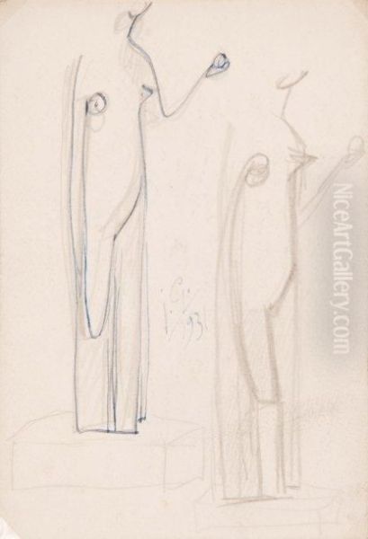 Etudes De Femmes A La Pomme No. 1 - view 1