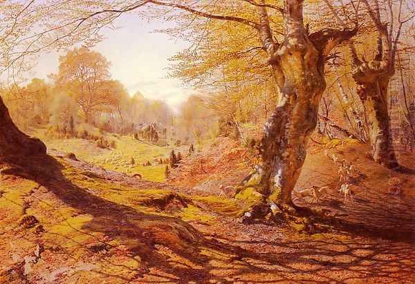 Seasons In The Wood - Spring, The Outskirts Of Burham Wood - view 1