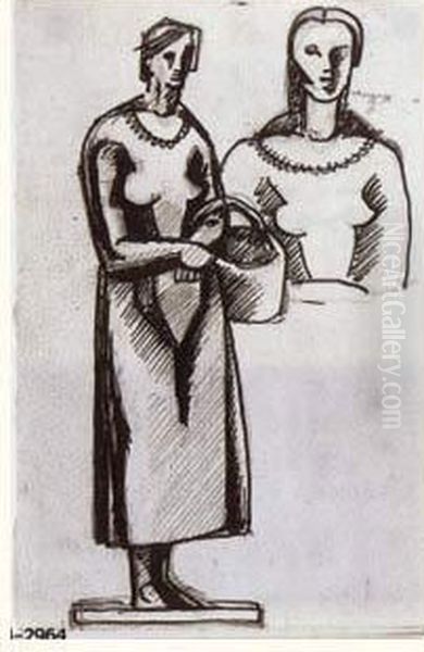 Femme Debout, Circa 1930-1931 - view 1