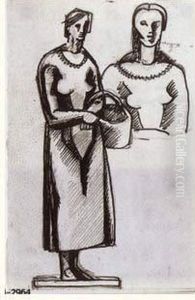 Femme Debout, Circa 1930-1931 by Julio Gonzalez