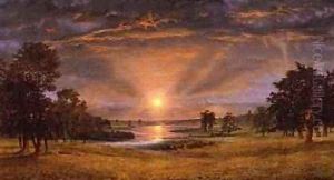 Evening 1870 by Andrew MacCallum