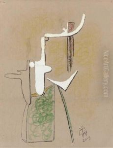 Femme Aux Longs Cheveaux (no. 3) by Julio Gonzalez