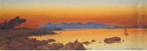 The Estrelles from Lac d'Antibes by Andrew MacCallum