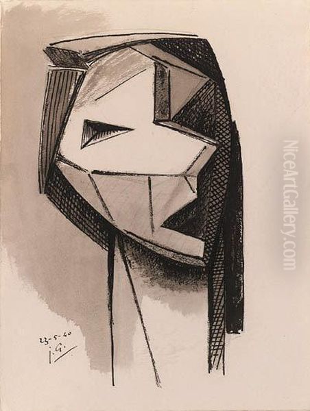 Tte De Femme Cubiste - view 1
