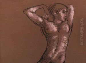 Buste De Femme Nue by Julio Gonzalez