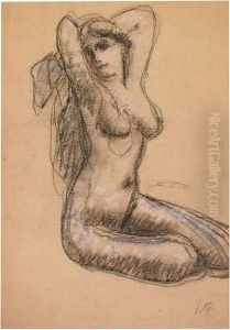 Femme Nue by Julio Gonzalez