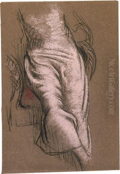 Etude De Draperie - view 1