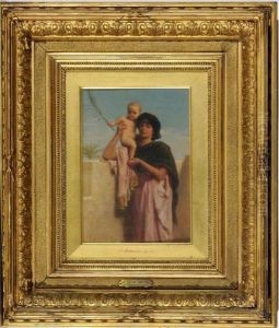 An Arab Mother by Frederick Goodall