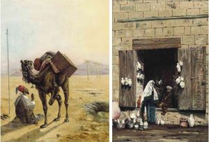 A Prayer In The Desert by Frederick Goodall