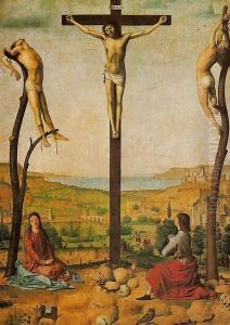 Crucifixion (Crocifissione) by Antonello da Messina Messina