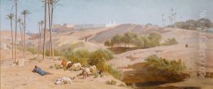Desert View Near Cairo