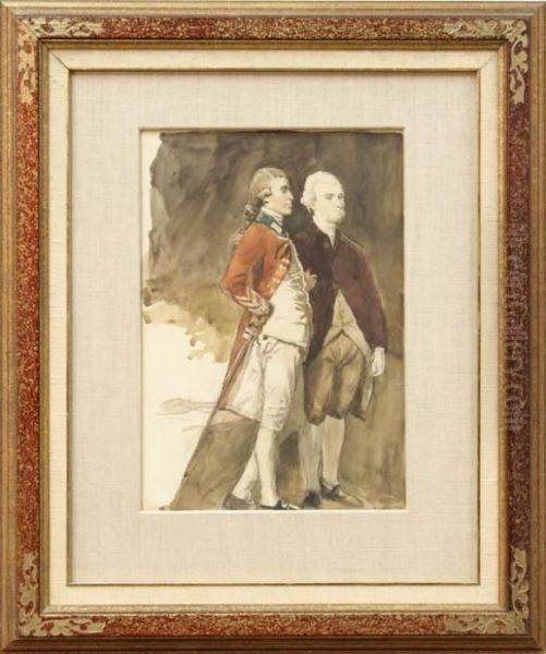 Study Of Two Gentlemen - view 1