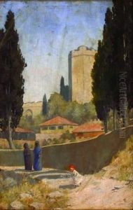La Chasse Au Papillon A L'entree De Jerusalem