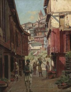 Market Day by Frederick Goodall