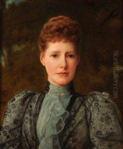 Believed To Be A Portrait Of The Artist's Wife