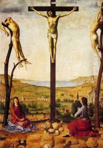 Crucifixion 2 by Antonello da Messina Messina