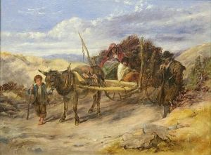 The Marsh Cart by Frederick Goodall