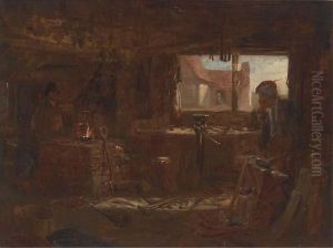A Distraction From Chores by Frederick Goodall