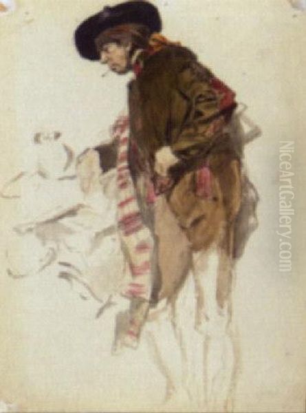 Study Of A Spaniard - view 1
