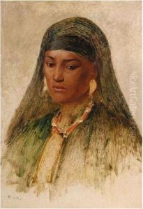Study Of A Bedouin Girl