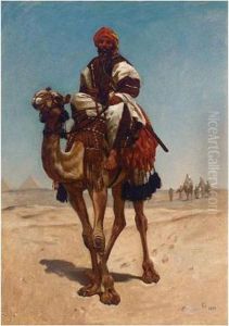 An Egyptian Sheikh by Frederick Goodall