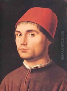Portrait Of A Man 1475 by Antonello da Messina Messina