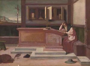 Saint Jerome in his study by Antonello da Messina Messina
