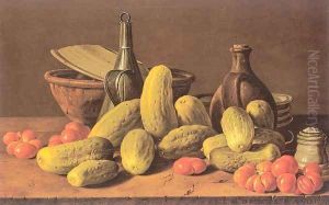 Still Life with Cucumbers and Tomatoes 1772