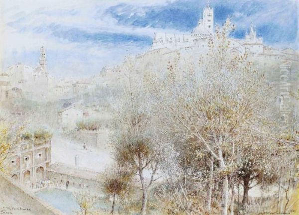The Fonte Branda, Siena - view 1