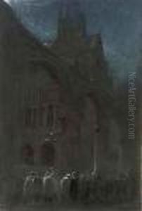 Canterbury: 'the Ghosts Of The Past' by Albert Goodwin