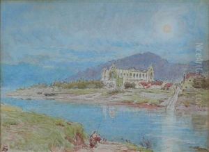 Tintern Abbey by Albert Goodwin