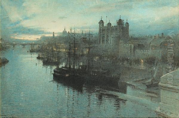 London From Tower Bridge - view 1
