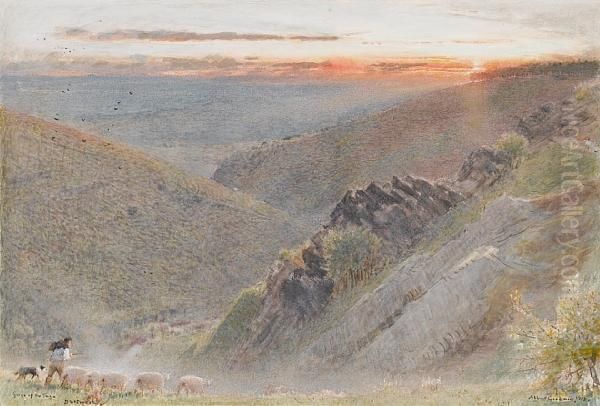 Dartmoor, Gorge Of The Teign - view 1