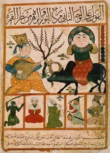Ms arabe 2583 fol 6v Nativities Treatise (before 1300)