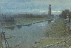 Boston by Albert Goodwin