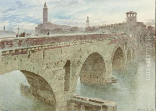 Ponte Pietra, Verona - view 1