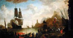 View of an Italian Port