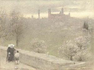Siena, Italy: Catichism by Albert Goodwin