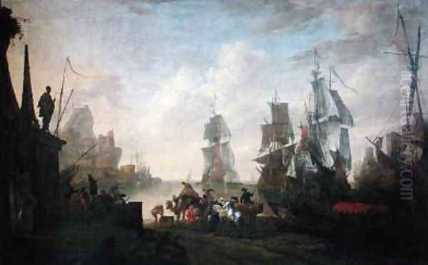 View of a Port in the Levant 1670 - view 1