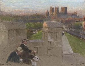 York Walls by Albert Goodwin