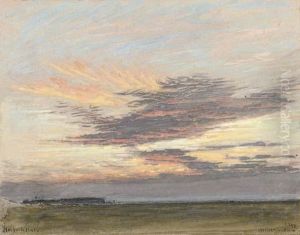 Norfolk Flats by Albert Goodwin