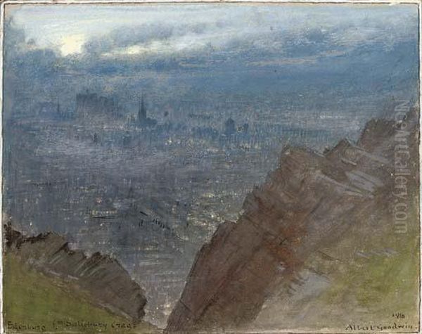 Edinburgh From Salisbury Crags - view 1