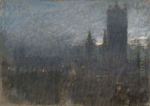 Darkened London, Westminster, Dawn