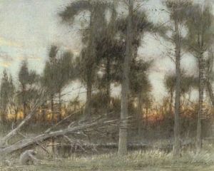 The Unfaithful Knight by Albert Goodwin