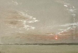 Sunset by Albert Goodwin