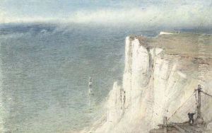 Beachy Head, Noonday by Albert Goodwin