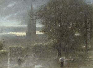 Norwich, A Wet Day