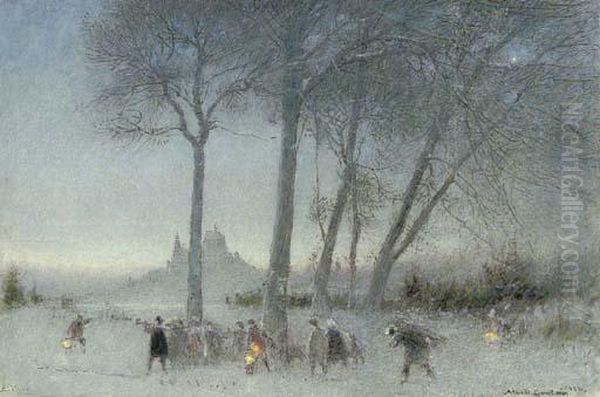 Christmas Eve In The Olden Time - view 1