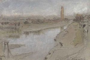Boston by Albert Goodwin